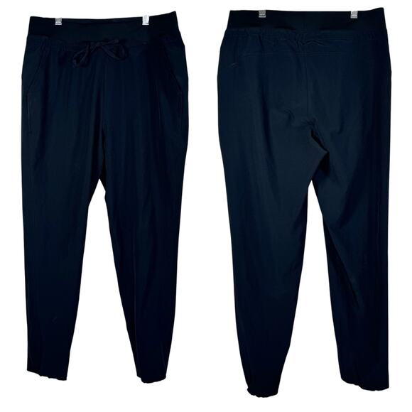 Cobble Lane Women's Black Elastic Waist Drawstring Pull On Pants Small - Picture 1 of 11